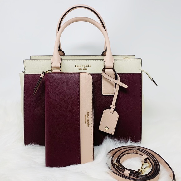 kate spade Handbags - Kate spade Cameron medium Satchel wallet set NWT